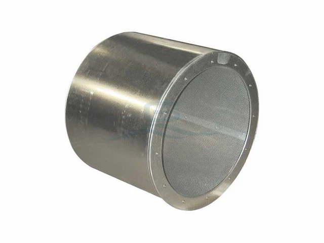 Gianneschi 20 -slep63001 zinc silencer 640 x 630 mm - afbeelding 1 van  5