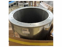 Gianneschi 20 -slep63001 zinc silencer 640 x 630 mm - afbeelding 3 van  5