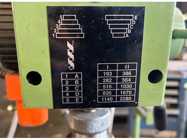 Gianni bonza super condor 24 kolomboormachine - afbeelding 5 van  7