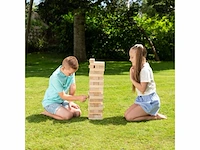 Giant stack 'n' fal mega jenga 100% fsc 54 houten blokken - afbeelding 2 van  5