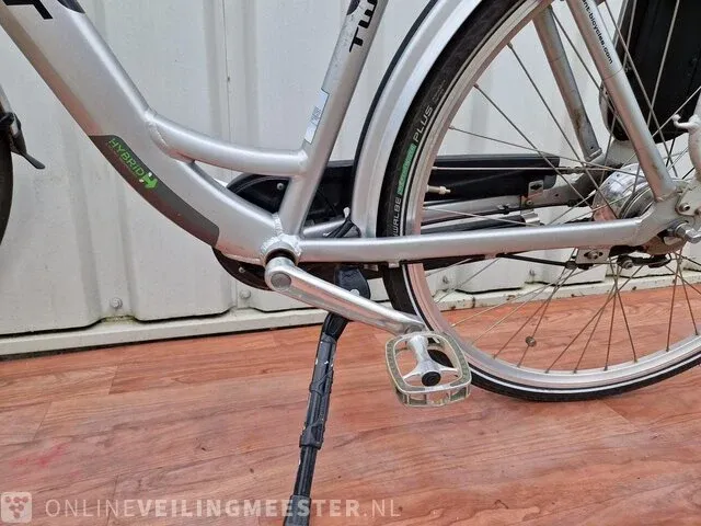 Giant, twist hybrid go e-bike/ elektrische fiets giant, zilver-zwart - afbeelding 3 van  11