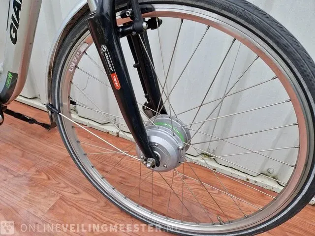 Giant, twist hybrid go e-bike/ elektrische fiets giant, zilver-zwart - afbeelding 4 van  11