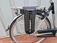 Giant, twist hybrid go e-bike/ elektrische fiets giant, zilver-zwart - afbeelding 7 van  11