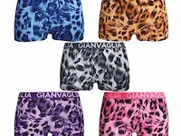 Gianvaglia katoenen damesboxer maat m mix kleuren - afbeelding 2 van  3