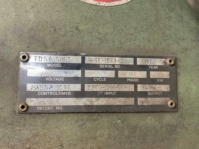 Gietart tds 6 spec doorloop gritstraalmachine - afbeelding 36 van  41
