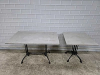 Gietijzeren restauranttafel (8x) - afbeelding 2 van  5