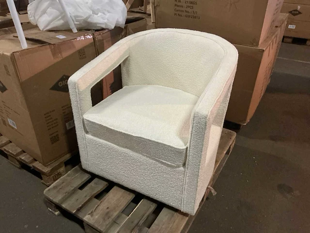 Giga meubel alma swivel fauteuil - afbeelding 1 van  4