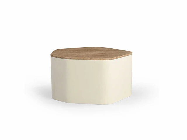 Giga meubel cersel travertin 8824179 bijzettafel - afbeelding 1 van  4