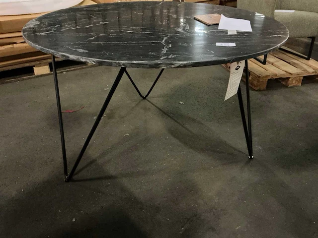 Giga meubel coco marmer eetkamertafel - afbeelding 3 van  3