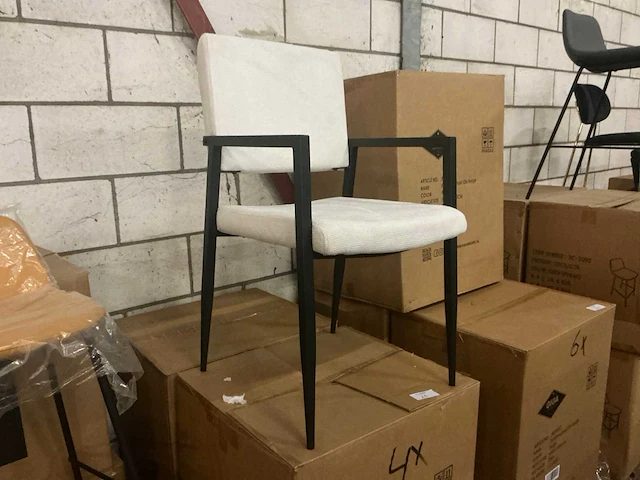 Giga meubel eline 8824007 eetkamerstoel (6x) - afbeelding 2 van  4