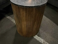 Giga meubel glitzie marmer bijzettafel - afbeelding 3 van  3