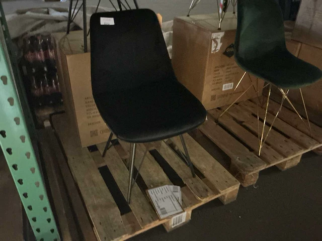 Giga meubel jamie luxe eetkamerstoel (4x) - afbeelding 2 van  4