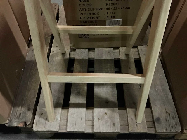 Giga meubel jules barkruk (4x) - afbeelding 4 van  4