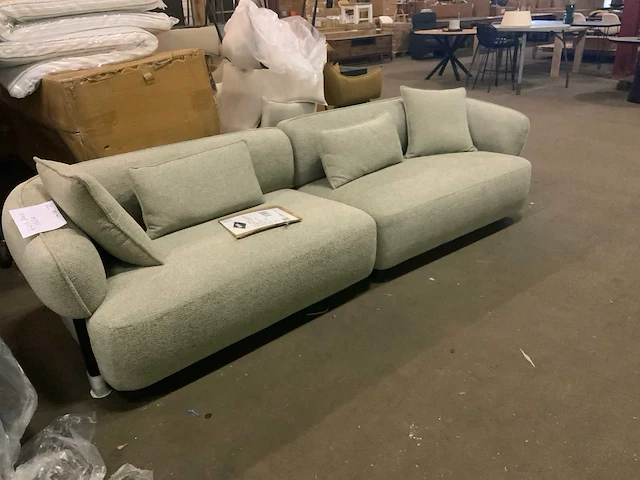 Giga meubel onno taupe bankstel - afbeelding 1 van  6