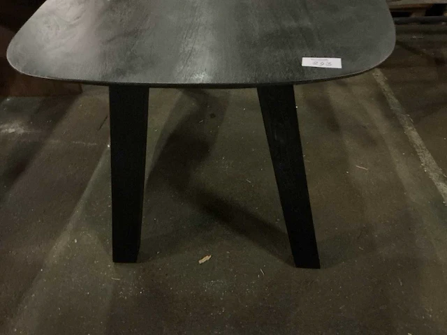 Giga meubel sensi zwart eetkamertafel deens ovaal - afbeelding 4 van  4
