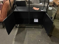 Giga meubel urban 2 deurs industriële kast - afbeelding 5 van  6