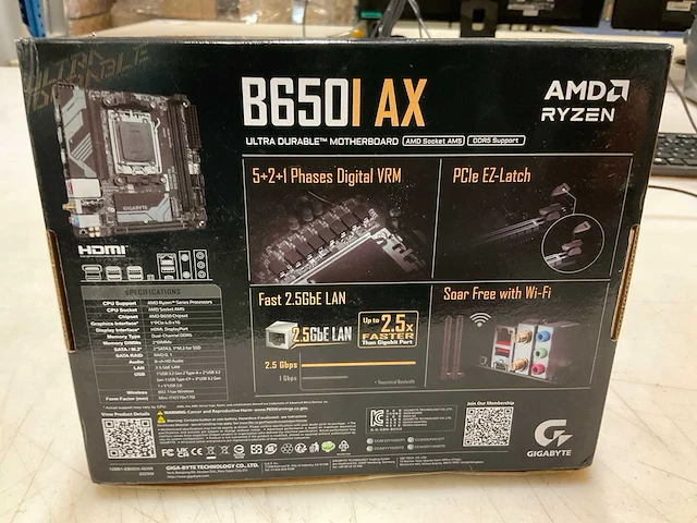 Gigabyte b6501 ax moederbord - afbeelding 2 van  2