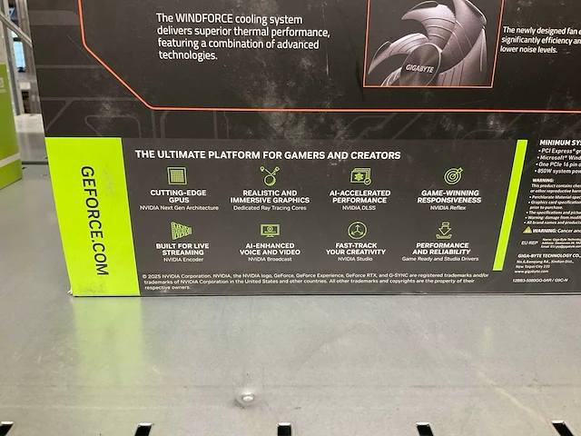 Gigabyte geforce rtx 5080 videokaart - afbeelding 4 van  5