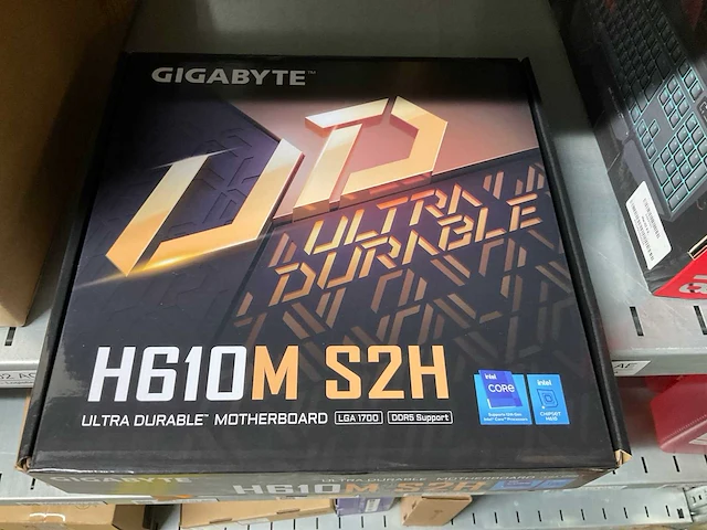 Gigabyte h610m s2h moederbord - afbeelding 1 van  2