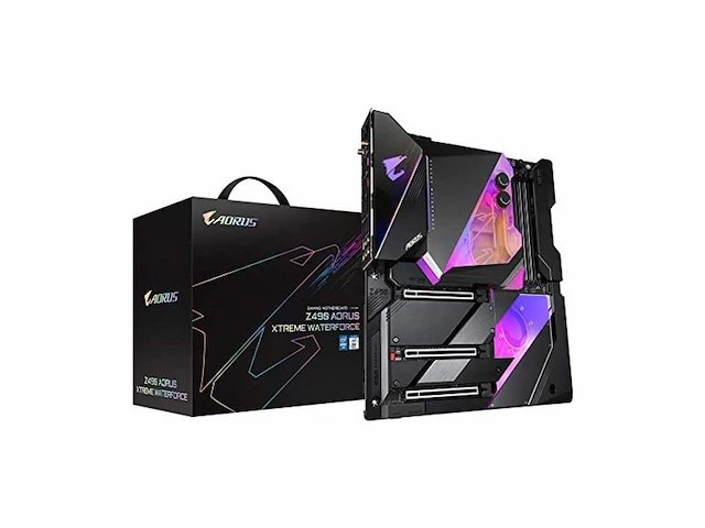 Gigabyte z490 aorus xtreme waterforce moederbord lga 1200 verlengd atx - afbeelding 1 van  4