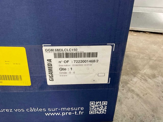 Gigamedia ggm 6m3lclc150 glasvezelkabel 150m - afbeelding 8 van  8