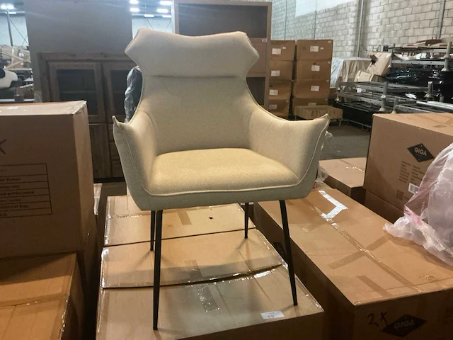 Gigameubel chair dyonne eetkamerstoel (4x) - afbeelding 2 van  5