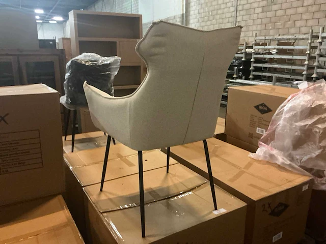 Gigameubel chair dyonne eetkamerstoel (4x) - afbeelding 4 van  5