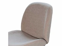 Gigameubel dewi teddy taupe 8823396 eetkamerstoel (4x) - afbeelding 3 van  9
