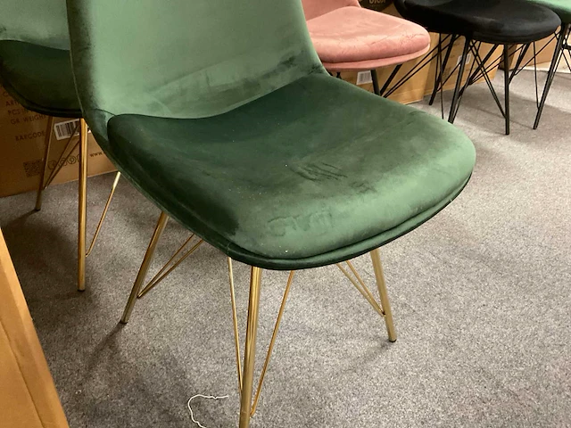 Gigameubel eetkamerstoelen ivy 8820732 (6x) - afbeelding 3 van  5