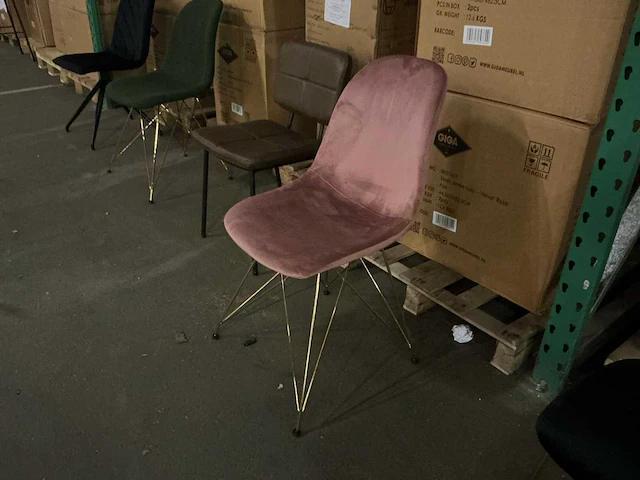 Gigameubel jamie luxe eetkamerstoel (10x) - afbeelding 1 van  4