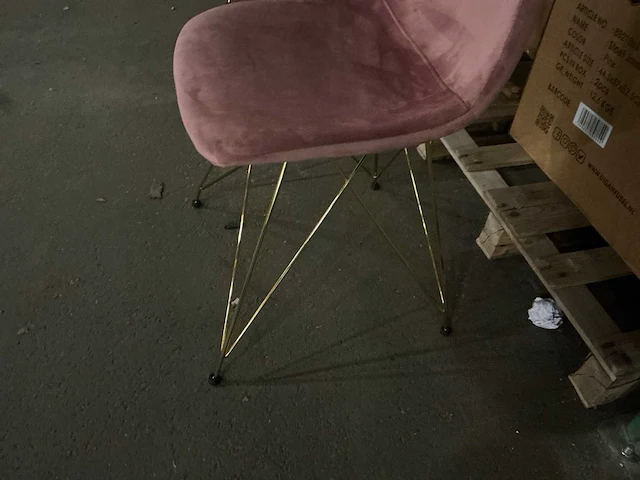 Gigameubel jamie luxe eetkamerstoel (10x) - afbeelding 3 van  4