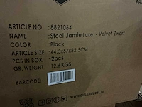Gigameubel jamie luxe eetkamerstoel (4x) - afbeelding 4 van  4