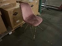 Gigameubel jamie luxe eetkamerstoel (6x) - afbeelding 3 van  5