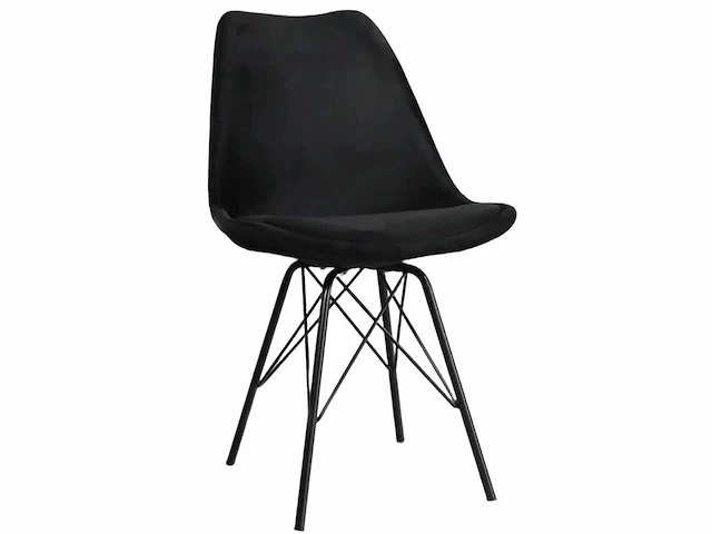 Gigameubel jamie velvet 8820618 eetkamerstoel (10x) - afbeelding 2 van  4