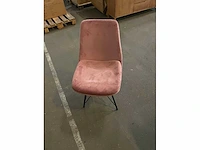 Gigameubel jamie velvet 8820618 eetkamerstoel (10x) - afbeelding 4 van  4