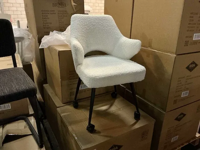 Gigameubel jasmine 8823675 eetkamerstoelen (4x) - afbeelding 3 van  5
