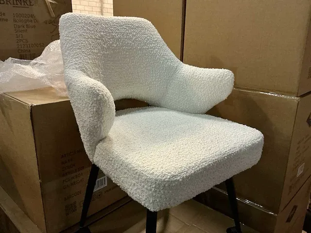 Gigameubel jasmine 8823675 eetkamerstoelen (4x) - afbeelding 4 van  5