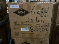 Gigameubel jin luxe 8823094 eetkamerstoel (6x) - afbeelding 6 van  7