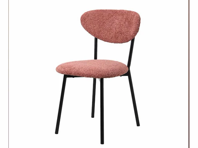 Gigameubel melanie bouclé 8823845 eetkamerstoel (6x) - afbeelding 1 van  6