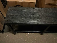 Gigameubel pure black tv meubel - afbeelding 2 van  4