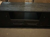 Gigameubel pure black tv meubel - afbeelding 4 van  7