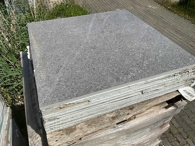 Gigante limestone dark tuintegels (85m2) - afbeelding 3 van  8