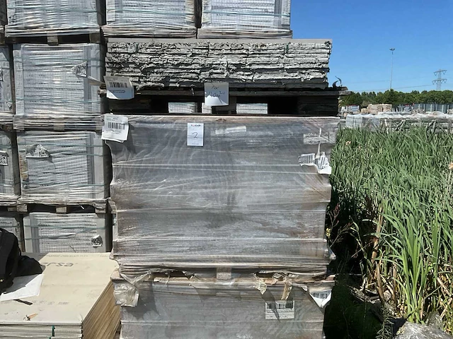 Gigante limestone dark tuintegels (85m2) - afbeelding 7 van  8
