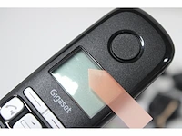 Gigaset a220 duo v2 duo dect telefoon simpel in gebruik makkelijke bediening door het menu duidelijk leesbaar scherm zwart - afbeelding 3 van  3