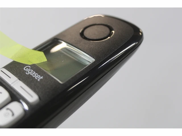 Gigaset a220 duo v2 duo dect telefoon simpel in gebruik makkelijke bediening door het menu duidelijk leesbaar scherm zwart - afbeelding 3 van  3