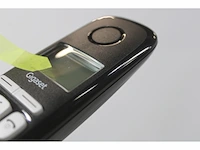 Gigaset a220 duo v2 duo dect telefoon simpel in gebruik makkelijke bediening door het menu duidelijk leesbaar scherm zwart - afbeelding 3 van  3