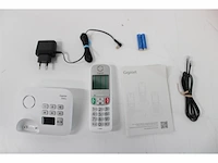 Gigaset a605a draadloze huis telefoon met antwoordapparaat wit - afbeelding 5 van  5
