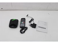 Gigaset a735 draadloze dect telefoon geschikt voor senioren verlichte en grote toetsen zwart - afbeelding 4 van  5