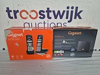 Gigaset a735 duo zwart - en - gigaset n300a ip - afbeelding 2 van  2