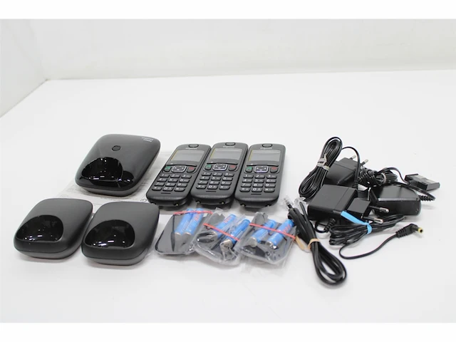 Gigaset as690r trio dect telefoon zwart - afbeelding 2 van  2